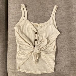 Sky and sparrow crop top